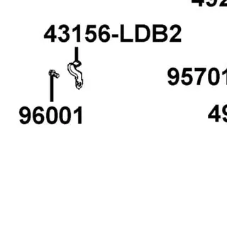45108-LGE5-C00 SPRING PAD — diagram cutout