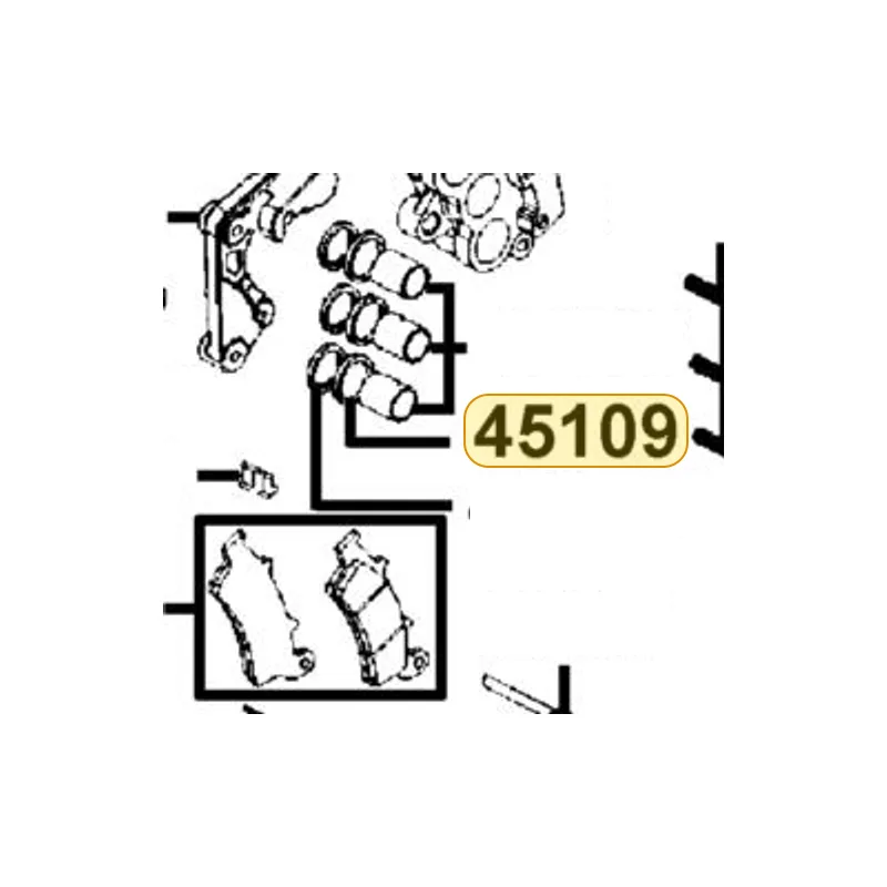 45109-GBE2-C00 DUST SEAL — diagram cutout