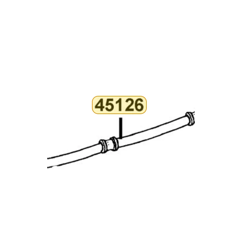 45126-AHG1-E00 HOSE COMP FR BRK (535 mm) — diagram cutout