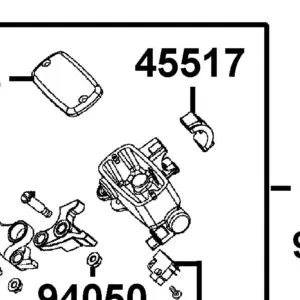 45513-LEA7-C00 CAP M/C — diagram cutout
