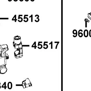 45517-LBA2-C00 HOLDER M/C — diagram cutout