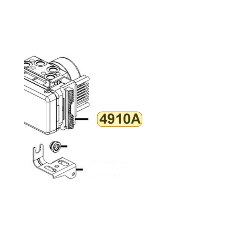 4910A-AHG1-305 MODULATOR ASSY ABS — diagram cutout