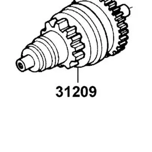31209-KEE1-900 PINION ASSY STARTER — diagram cutout