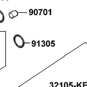 91305-0H28-159 O-RING 9*1.6 — diagram cutout
