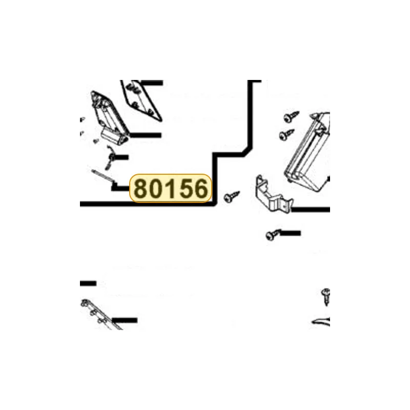 80156-AHG1-E00 PIN FUEL COVER — diagram cutout