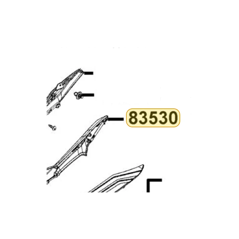 83530-AHG1-E00-66P BOARD A R SIDE — diagram cutout