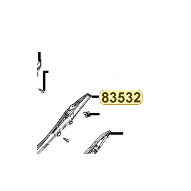 83532-AHG1-E00-60P "BOARD B, R SIDE" — diagram cutout