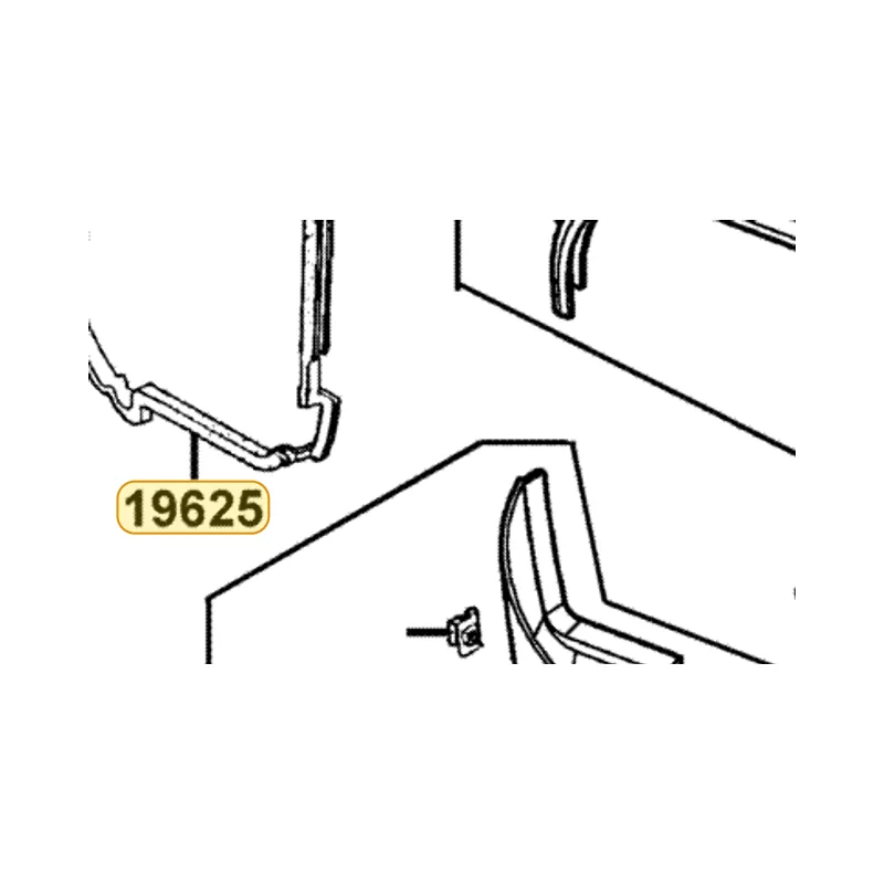 19625-KGBG-900 SEAL SHROUD — diagram cutout