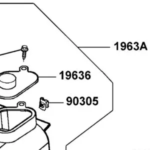 19636-KGBG-900 BOX TENSIONER LIFTER — diagram cutout
