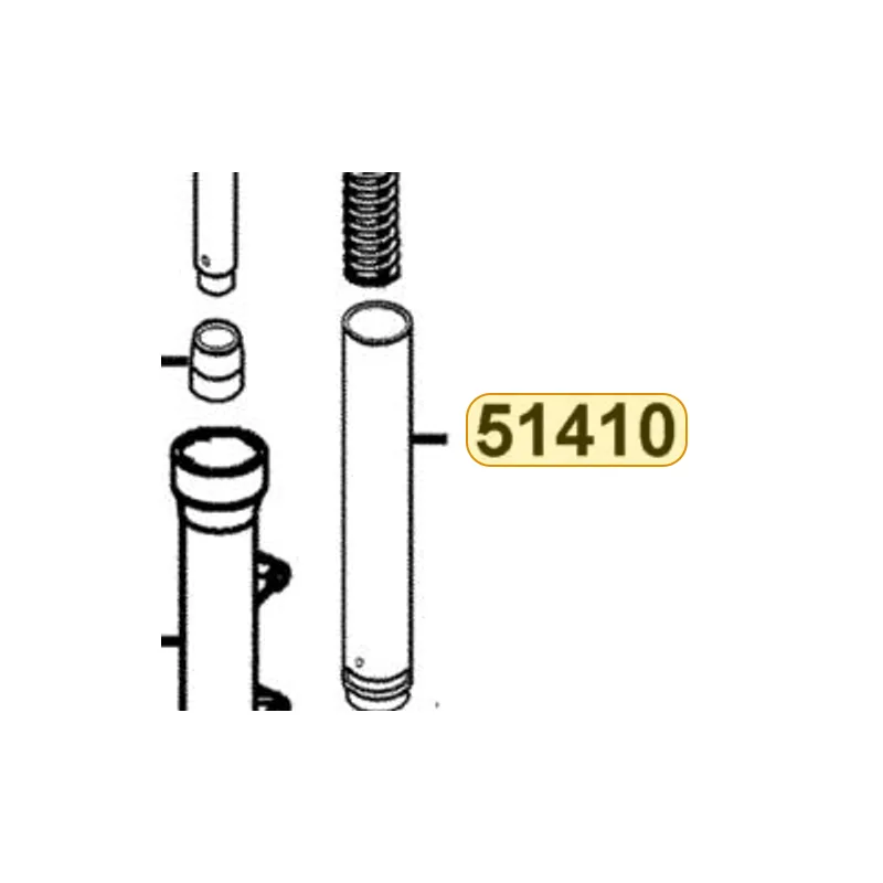 51410-LEA7-C00 FORK PIPE COMP — diagram cutout