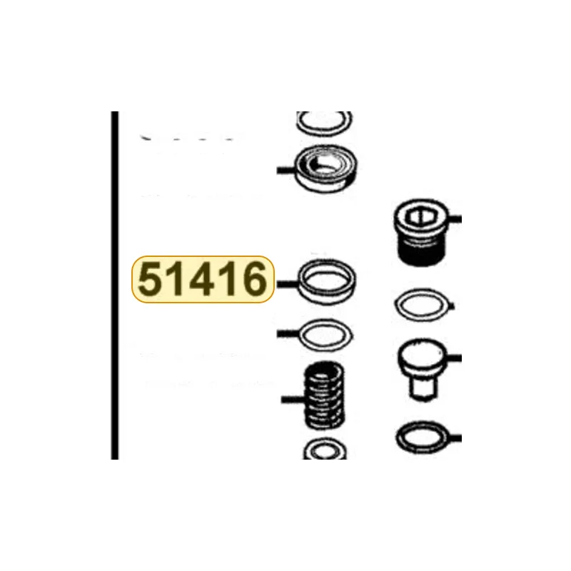 51416-LDH1-C00 GUIDE BUSH — diagram cutout