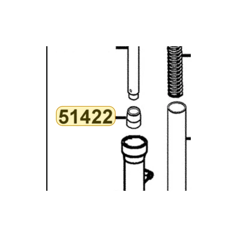 51422-KED9-C00 OIL LOCK PIECE — diagram cutout