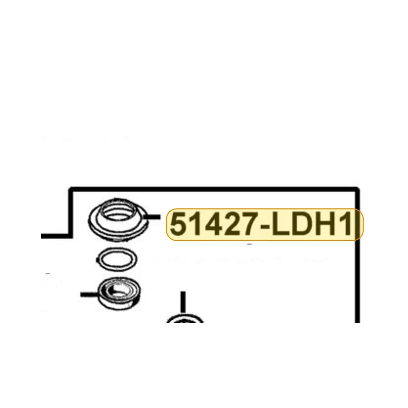 51427-LDH1-C00 DUST SEAL — diagram cutout