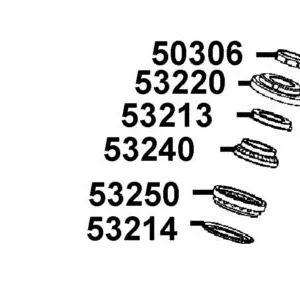 53240-LEA7-C00 BEARING TOP STRG — diagram cutout