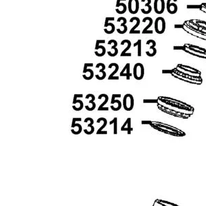 53250-LEA7-C00 BEARING BOT STRG — diagram cutout