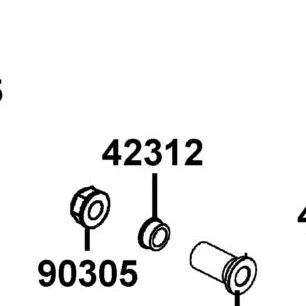 42312-LEA7-C00 CLOLLAR RR AXLE SIDE — diagram cutout