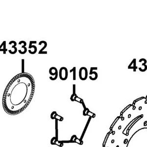 90105-LEA7-C01 BOLT FR DISK 8*30 — diagram cutout