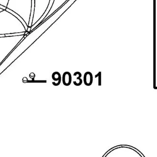 90301-6C93-C01 NUT 6MM OPENSTAY — diagram cutout
