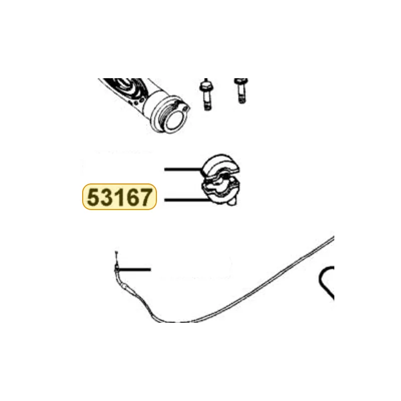 53167-LHJ6-900 HOUSING UND. THROT — diagram cutout
