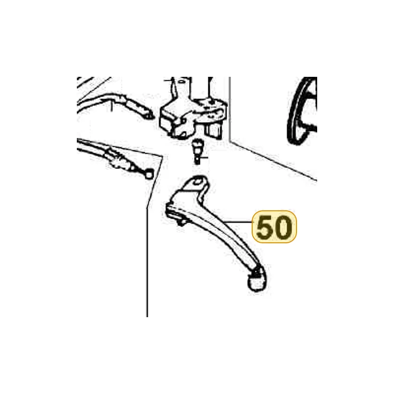 53178-KHC5-E00 LEVER L STRG HNDL — diagram cutout