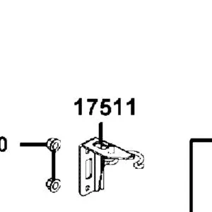 17511-ABD2-C00 "STAY R, FUEL TANK" — diagram cutout