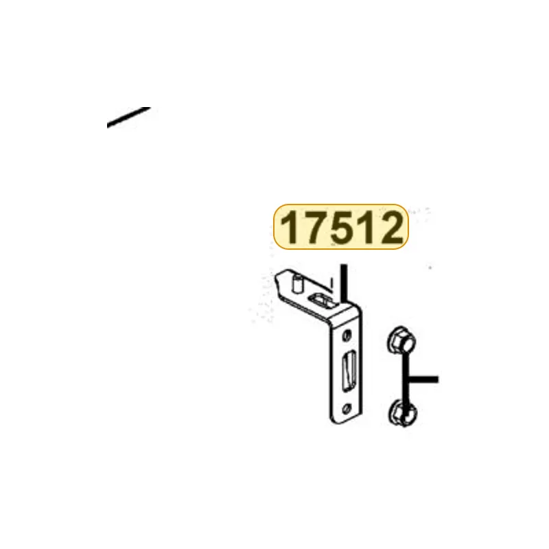 17512-ABD2-C00 STAY L FUEL TANK — diagram cutout