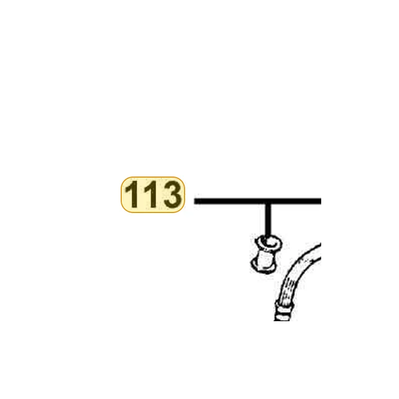 45126-KHC4-900 HOSE ASSY FR BRK /850MM — diagram cutout