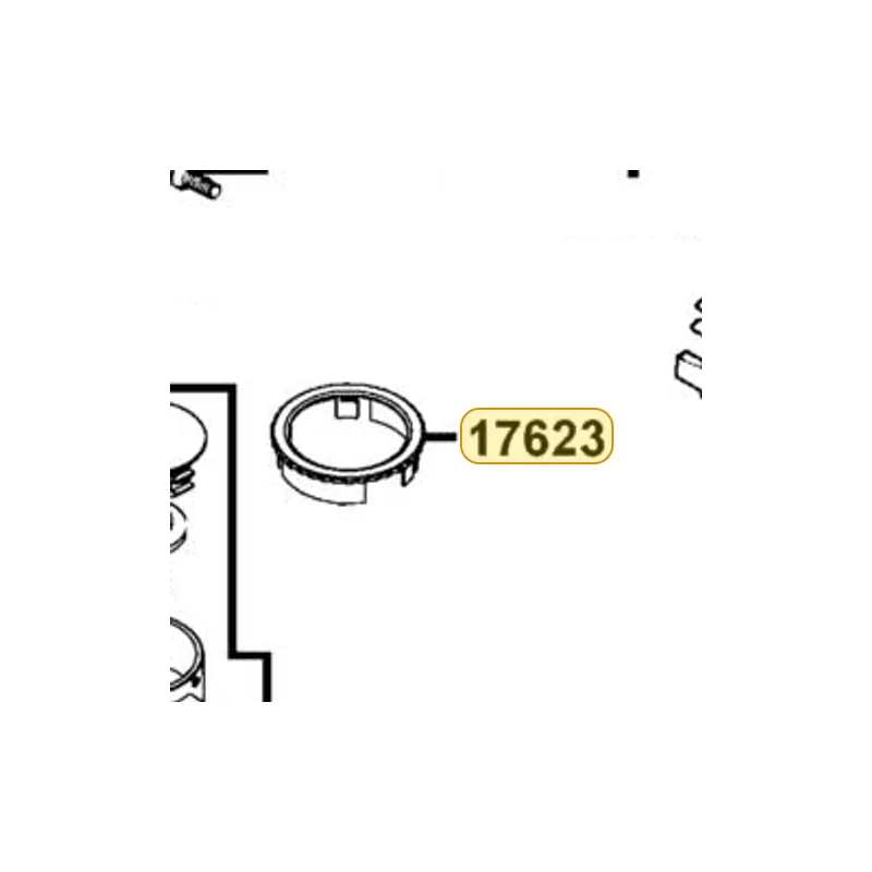 17623-KHC4-90A COLLAR FUEL CAP — diagram cutout