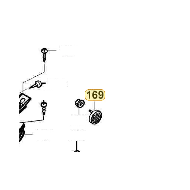33735-KHC5-M00 REFLEX REFLECTOR COMP L SIDE — diagram cutout