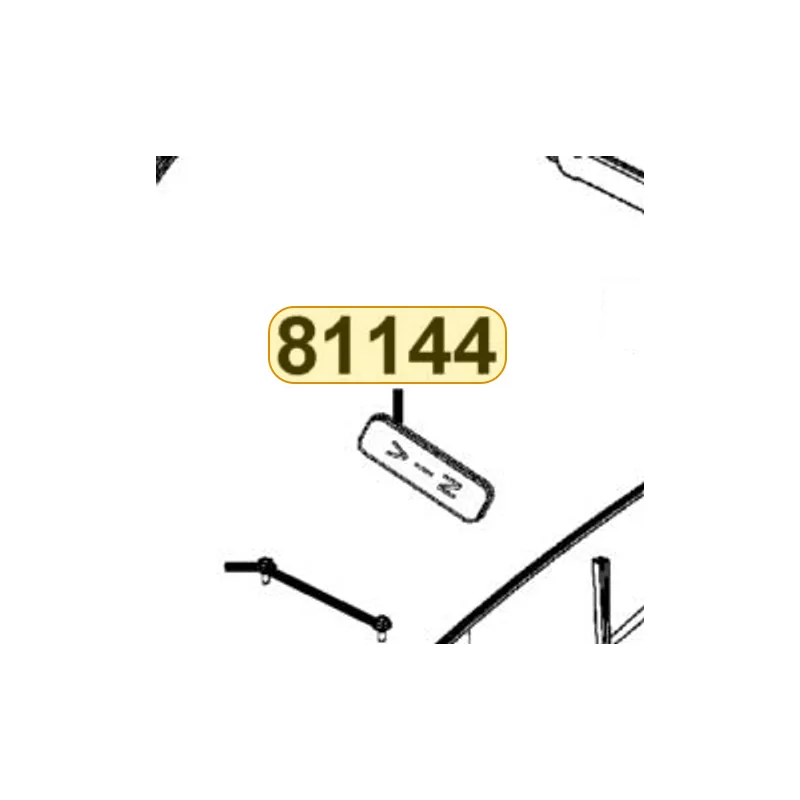 81144-ALJ8-E10 LID LEG SHIELD — diagram cutout