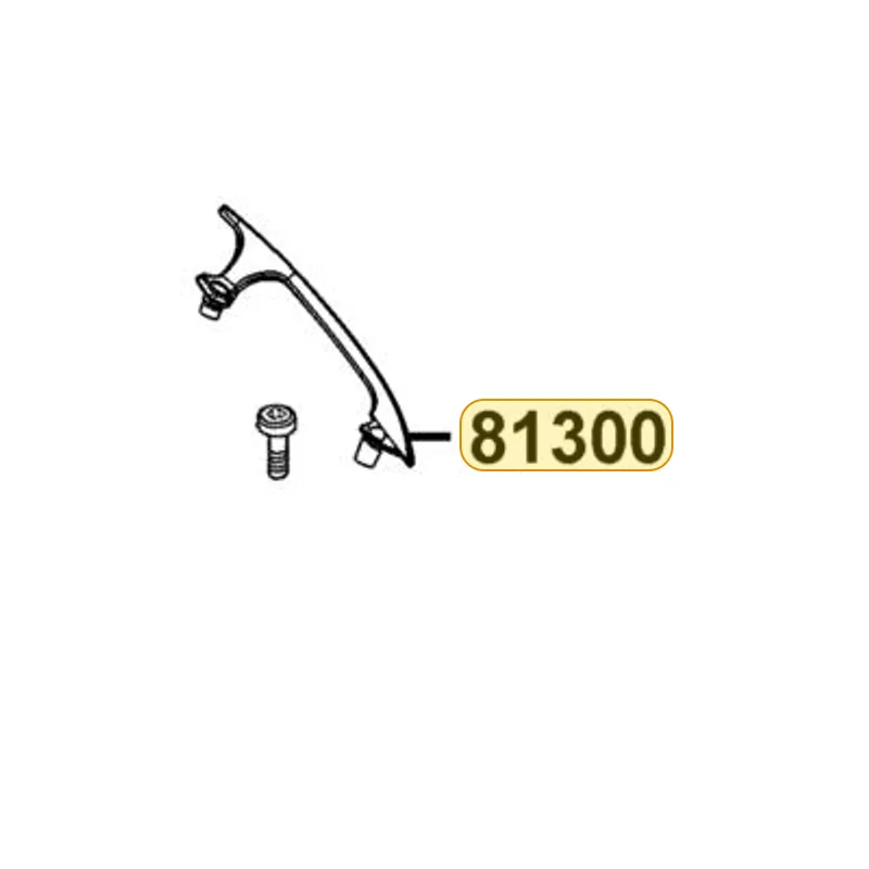 81300-BAC5-C00-60A "CARRIER L, RR." — diagram cutout