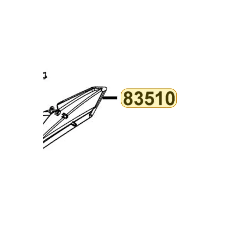83510-AHG1-E00-S2P COVER R SIDE — diagram cutout