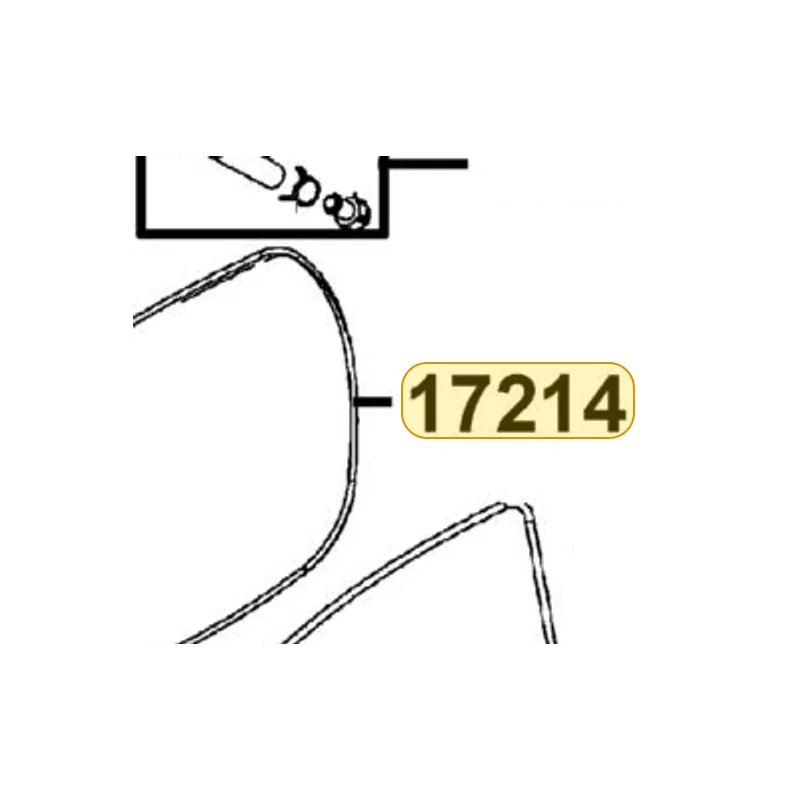 17214-ABD2-C00 SEAL AIR/C CASE — diagram cutout