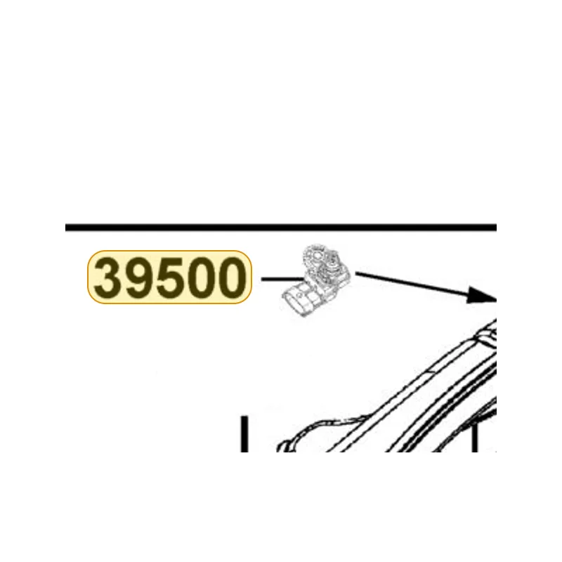 39500-AAC9-C00 T-MAP — diagram cutout