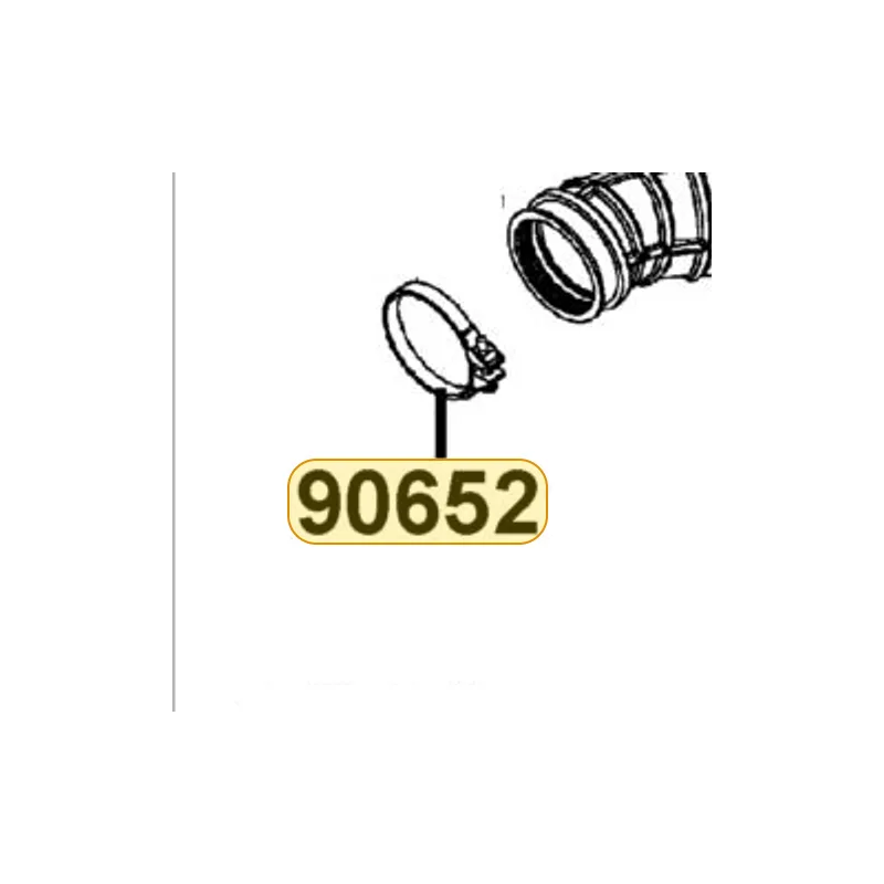 90652-KHE7-C00 BAND CONNECTING TUBE — diagram cutout