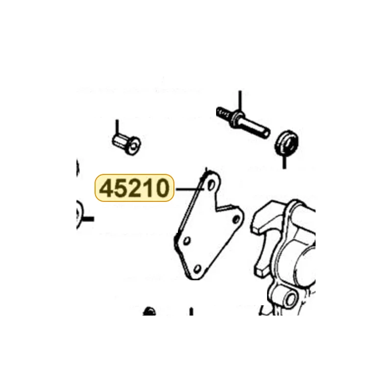 45210-KHC4-900 BRACKET FR CALIPER — diagram cutout