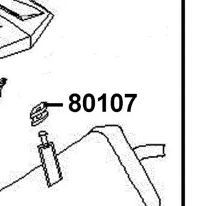 80107-KHLH-C00 RUBBER A，FR FENDER — diagram cutout