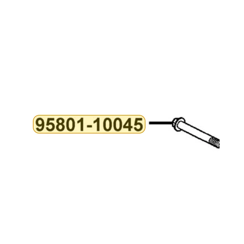 95801-10045-07G BOLT FLANGE 10*45 — diagram cutout
