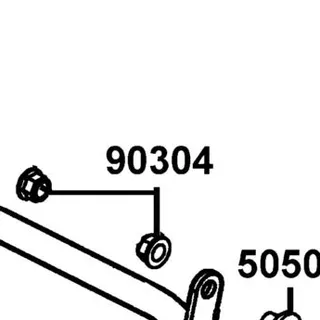 90304-LEA1-C01 NUT U FLANGE 10MM (G) — diagram cutout