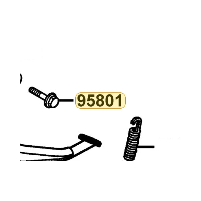 95801-10030-07G BOLT FLANGE 10*30 (G) — diagram cutout