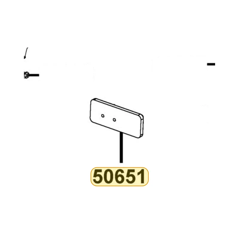 50651-LFC4-E10 STAY RR FENDER BALANCE — diagram cutout
