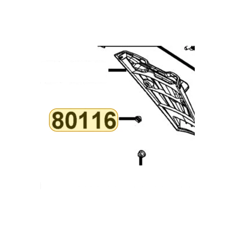 80116-ACC1-E10 RUBBER LICENSE PLATE STOP — diagram cutout