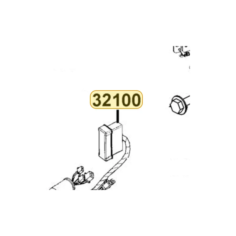 32100-AHG3-E00 HARNESS WIRE — diagram cutout