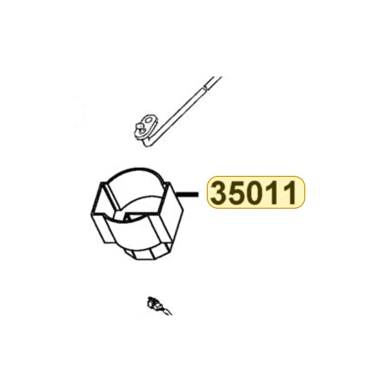 35011-AGE2-E00 CUSHION KEYLESS — diagram cutout