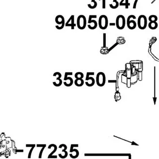 35850-LCA3-B50 SW ASSY START MAG — diagram cutout