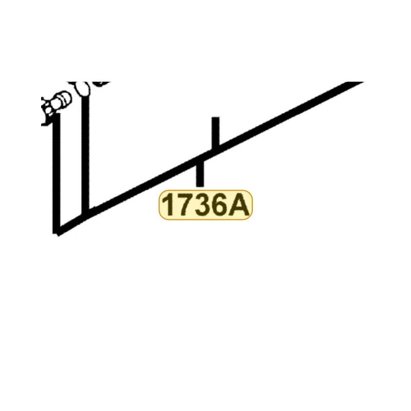 1736A-GFY6-900 TUBE DRAIN ASSY — diagram cutout