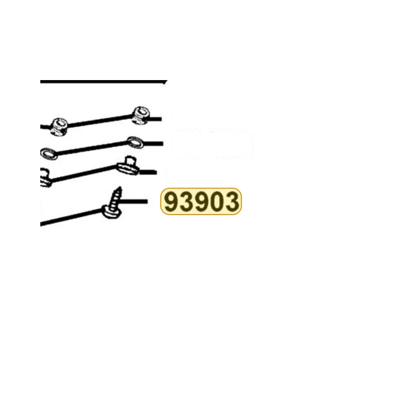 93903-35560 SCREW TAPPING 5*25 — diagram cutout