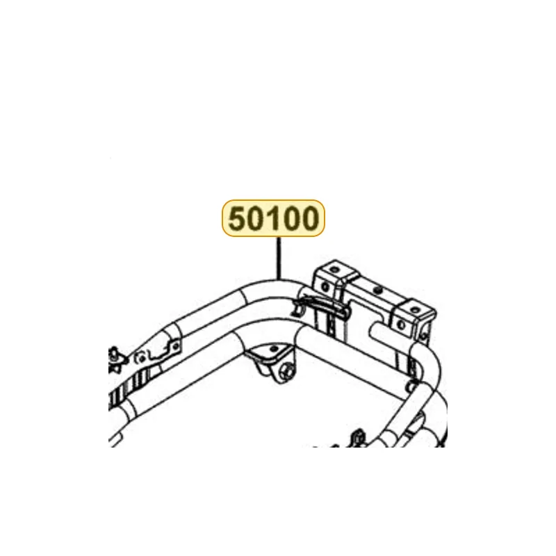 50100-AHG3-E00 BODY COMP FRAME — diagram cutout