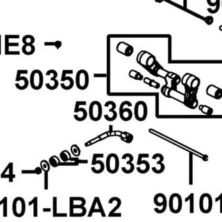 50360-ABD2-C01 "TIE-ROD ASSY, ENG HANGER" — diagram cutout