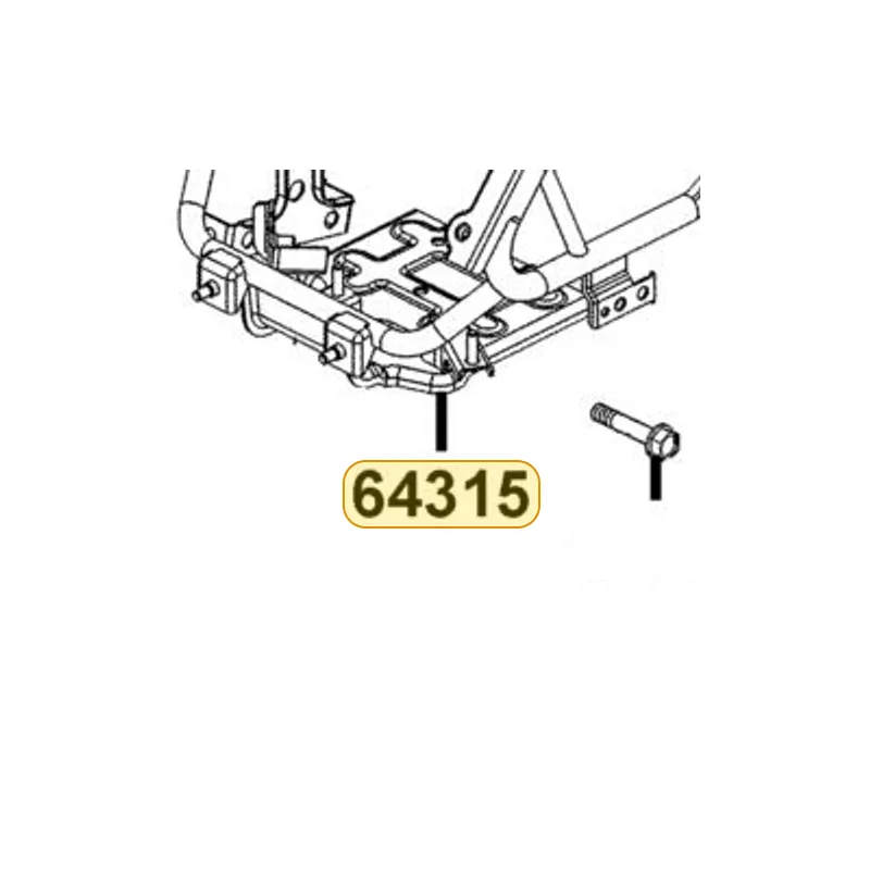 64315-AHG3-E00 "CARRIER FR, CONNECT" — diagram cutout